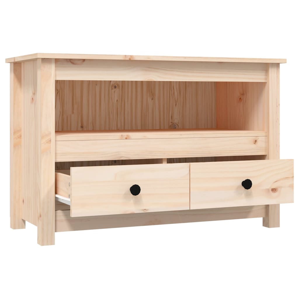 TV cabinet 79x35x52 cm Solid pine wood