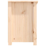 Meuble TV 114x35x52 cm Bois de pin massif