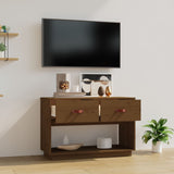 Honey Brown TV Cabinet 90x40x60 cm Solid Pine Wood