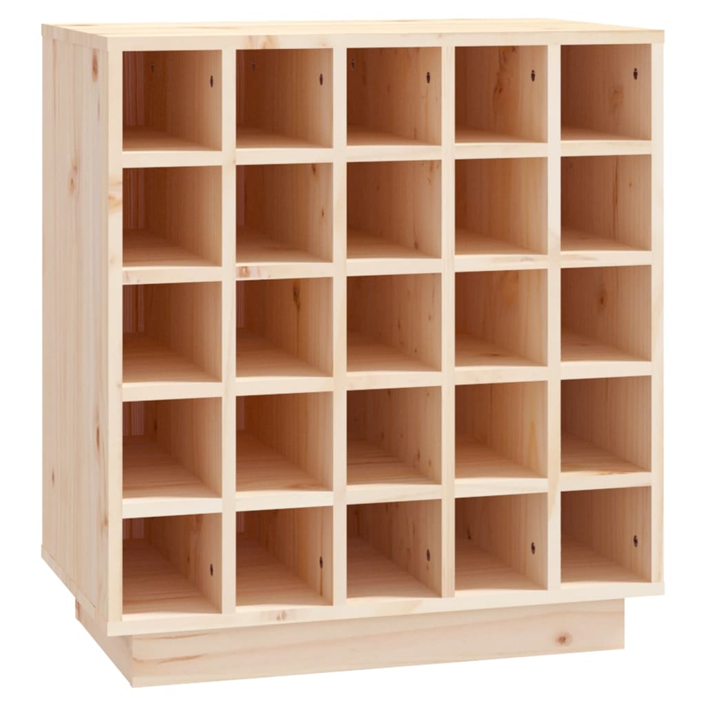 Armoire à vin 55,5x34x61 cm Bois de pin massif