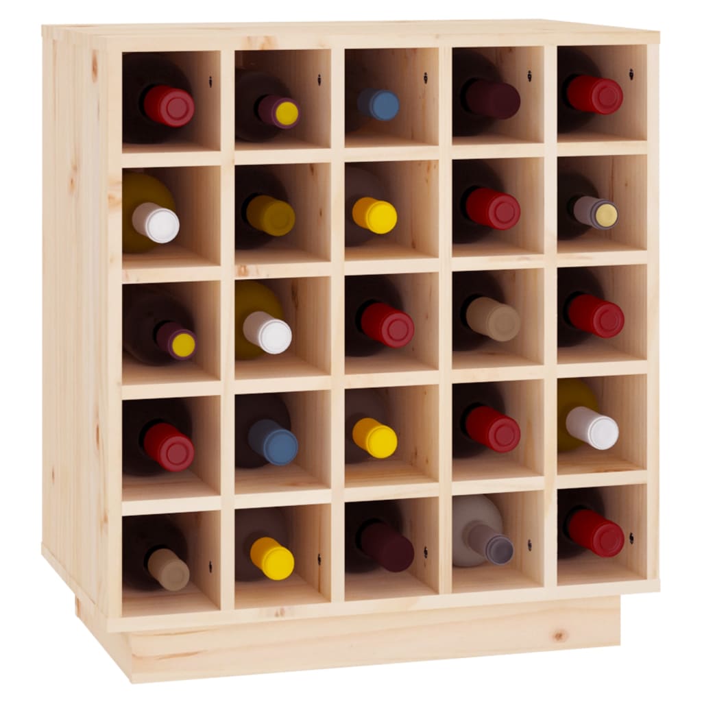 Armoire à vin 55,5x34x61 cm Bois de pin massif