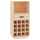 Armoire à vin 45x34x100 cm Bois de pin massif