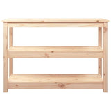 Table console 110x40x74 cm Bois massif de pin