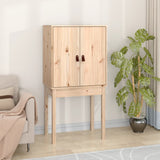 Buffet haut 60x40x120 cm Bois massif de pin