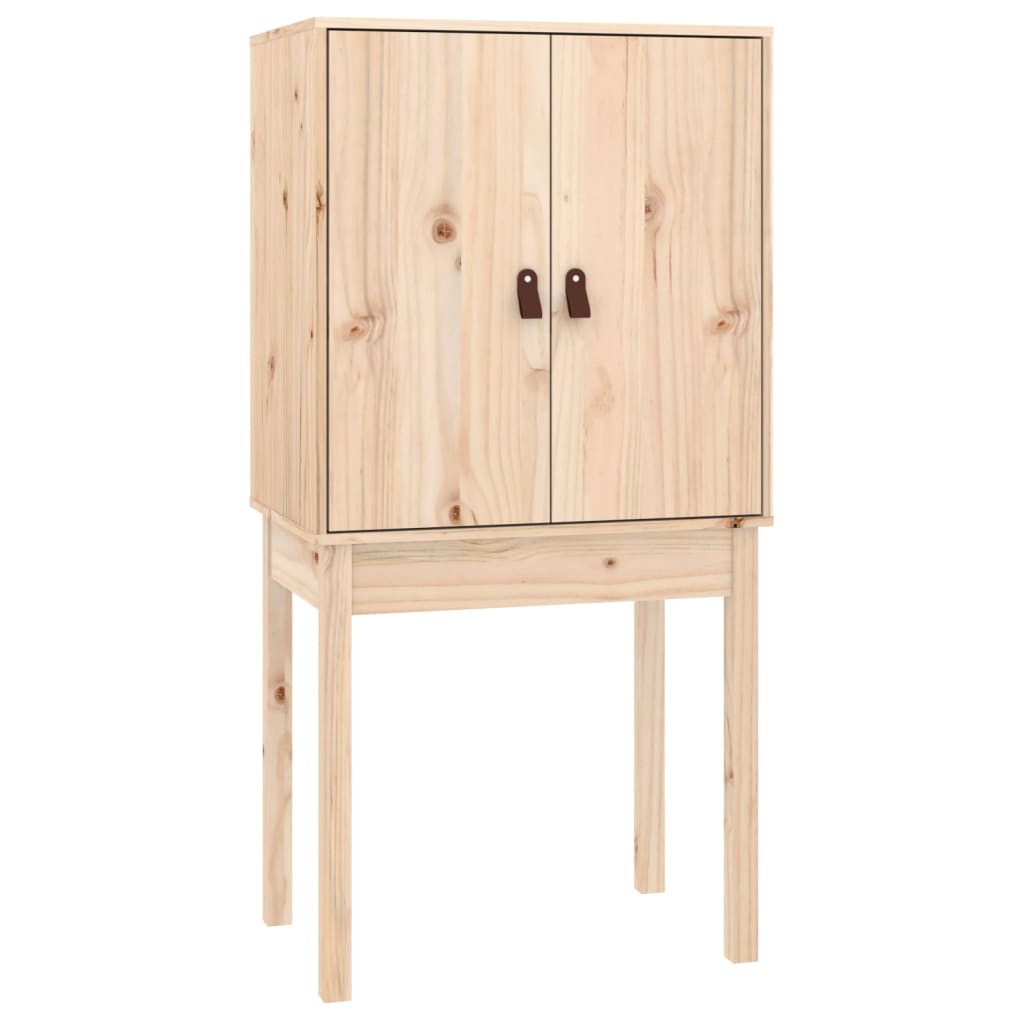 Hohes Sideboard 60x40x120 cm Massives Kiefernholz