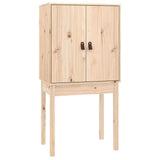 High sideboard 60x40x120 cm Solid pine wood