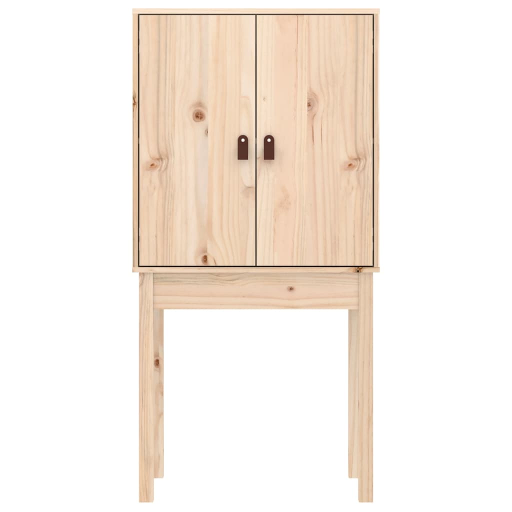 Buffet haut 60x40x120 cm Bois massif de pin