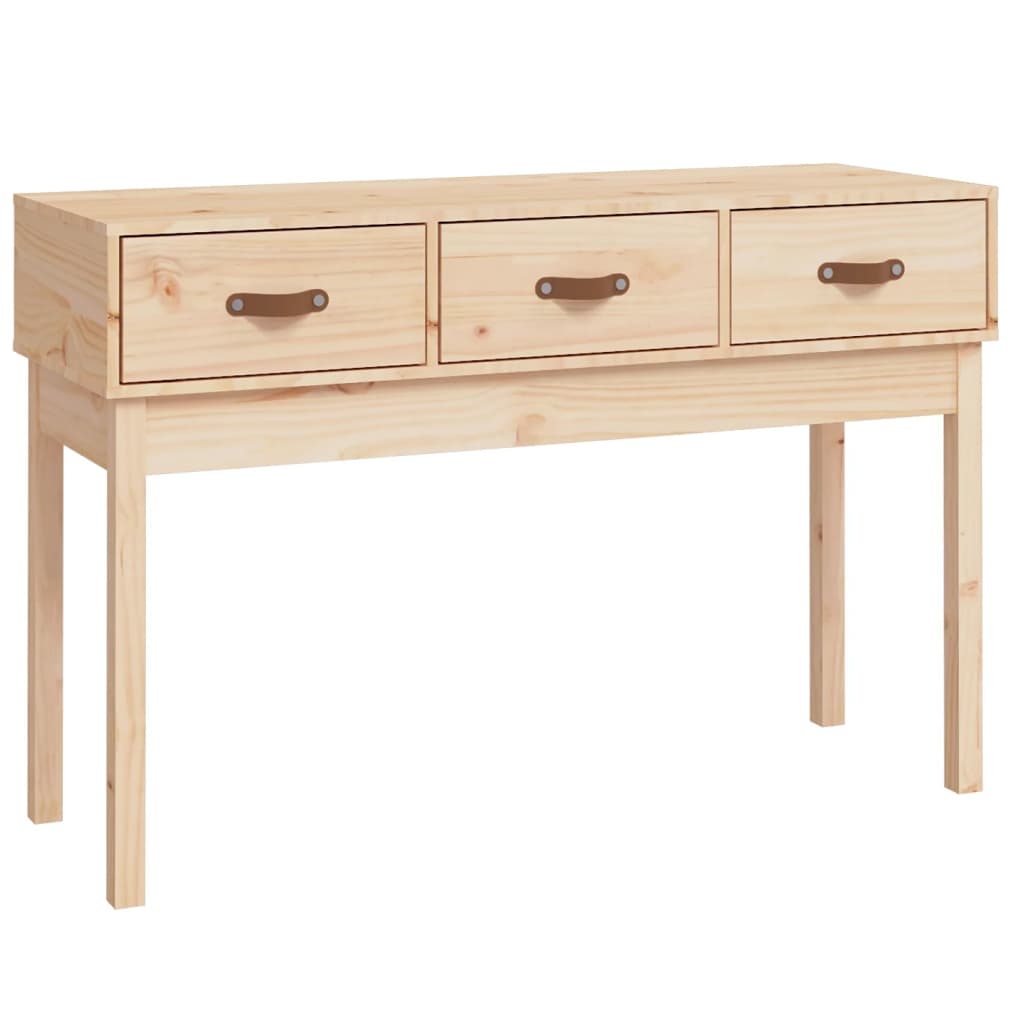 Table console 114x40x75 cm Bois massif de pin