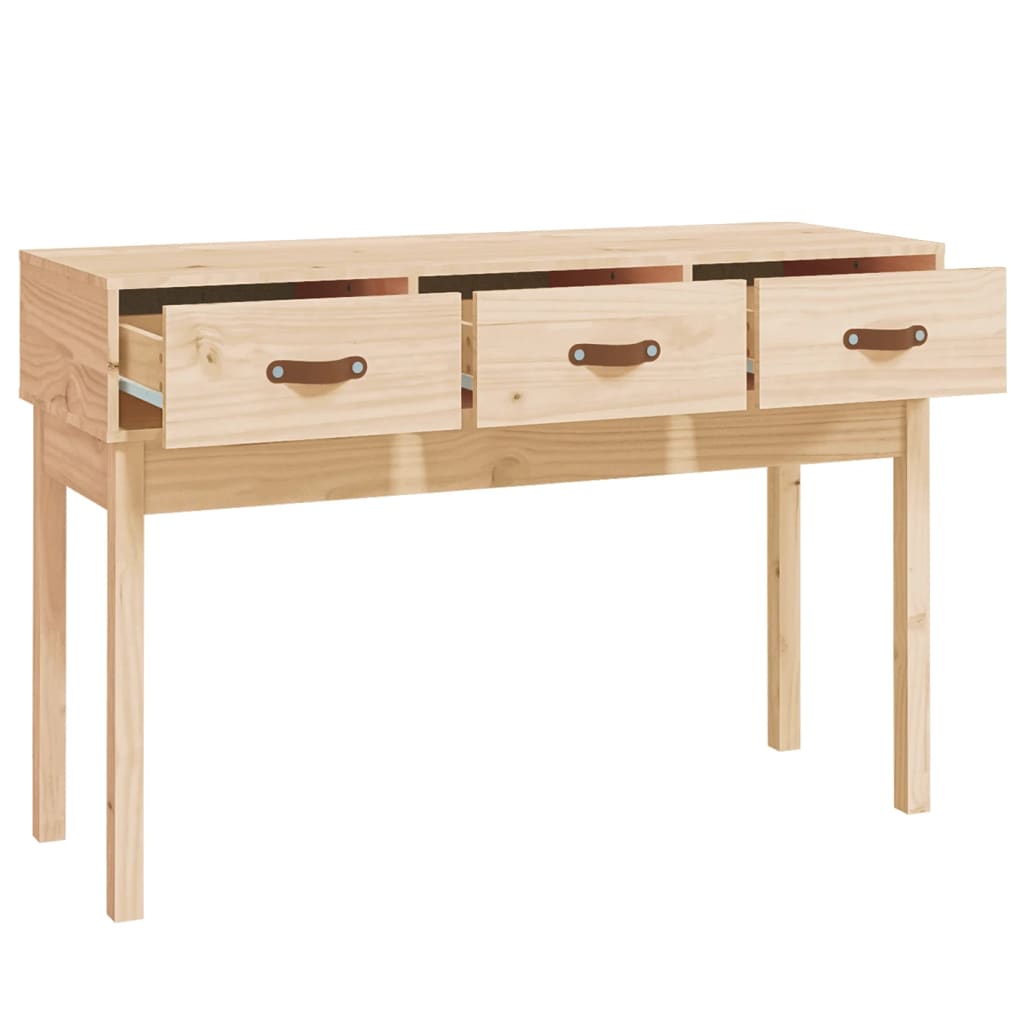 Table console 114x40x75 cm Bois massif de pin