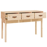 Console table 114x40x75 cm Solid pine wood