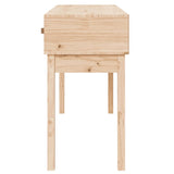 Table console 114x40x75 cm Bois massif de pin