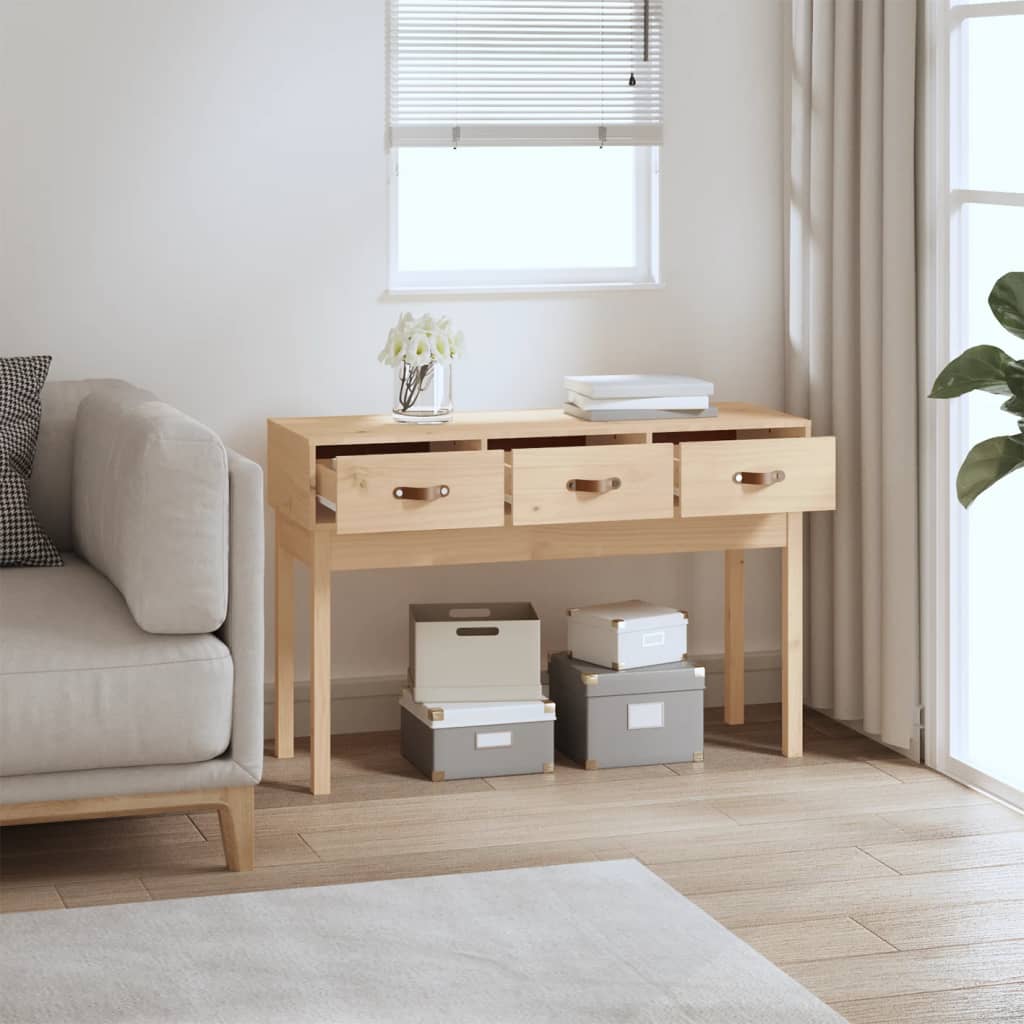 Console table 114x40x75 cm Solid pine wood