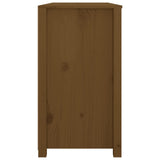 Armoire latérale Marron Miel 100x40x72 cm Bois de pin massif