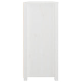 Side cabinet White 100x40x90 cm Solid pine wood