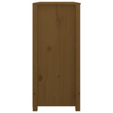 Armoire latérale Marron Miel 100x40x90 cm Bois de pin massif