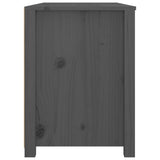 Side cabinet Grey 100x40x54 cm Solid pine wood