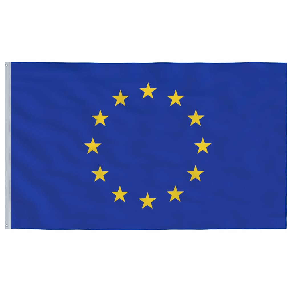 Drapeau de l'Europe et mât 6,23 m Aluminium