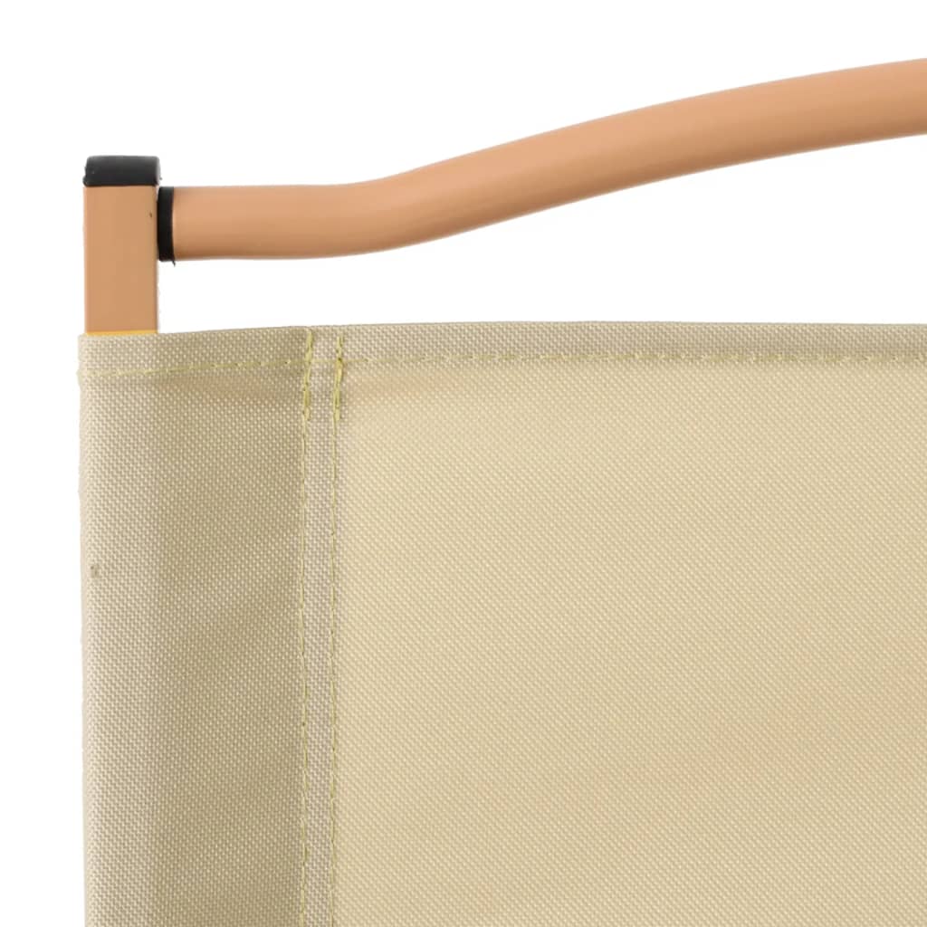 Campingstühle 2er-Set Beige 54x55x78 cm Oxford-Stoff