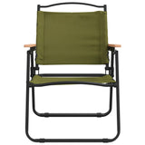 Chaises de camping lot de 2 Vert 54x55x78 cm Tissu Oxford