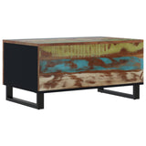 Couchtisch 80x50x40 cm Altholz und Holzwerkstoffe