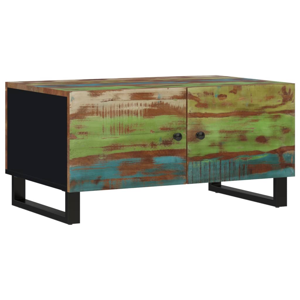 Couchtisch 80x50x40 cm Altholz und Holzwerkstoffe