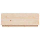 Table basse 100x50x35 cm Bois massif de pin