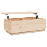 Table basse 100x50x35 cm Bois massif de pin