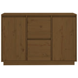 Buffet Marron miel 111x34x75 cm Bois massif de pin