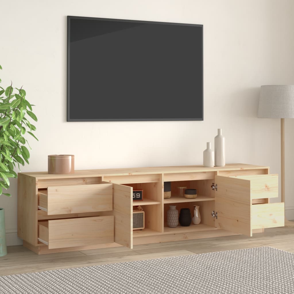 Meuble TV 176x37x47,5 cm Bois de pin massif