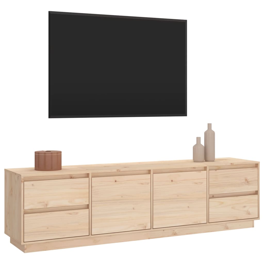 Meuble TV 176x37x47,5 cm Bois de pin massif