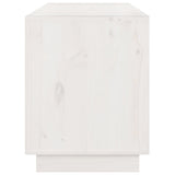 Meuble TV Blanc 176x37x47,5 cm Bois de pin massif