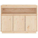 Sideboard 104,5x34x80 cm Massives Kiefernholz