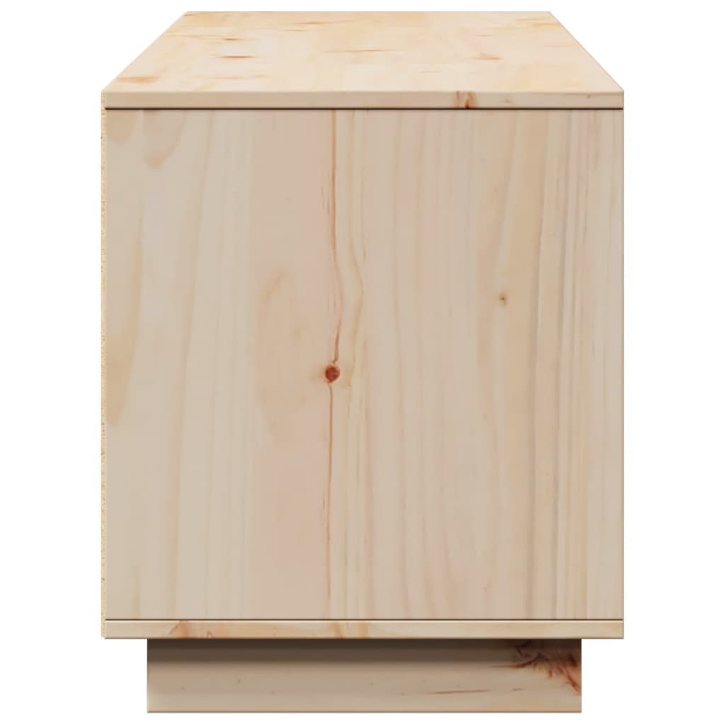 Meuble TV 156x37x45 cm Bois de pin massif