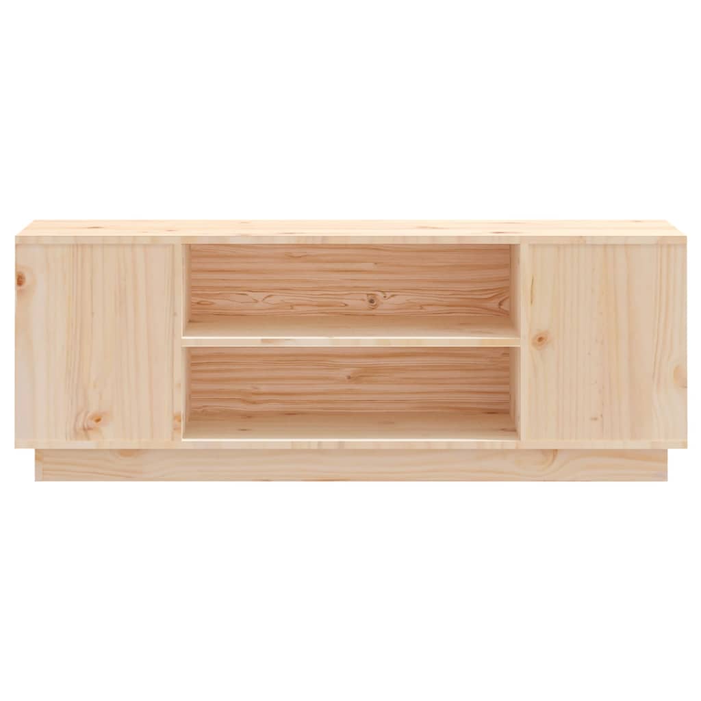 Meuble TV 110x35x40,5 cm Bois de pin massif