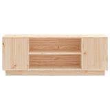 TV cabinet 110x35x40.5 cm Solid pine wood