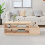 Table basse 120x50x40,5 cm Bois massif de pin