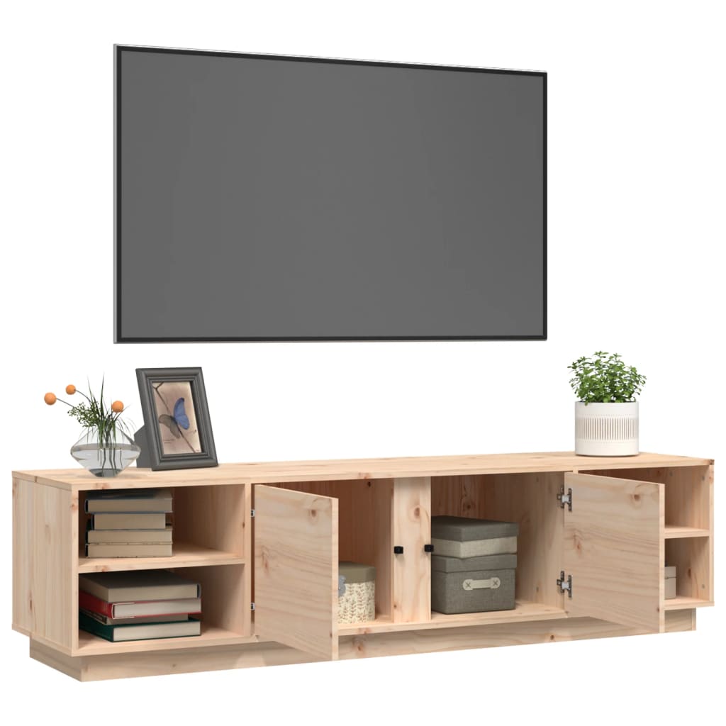 Meuble TV 156x40x40 cm Bois de pin massif