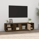 Honey Brown TV Cabinet 156x40x40 cm Solid Pine Wood