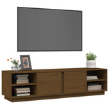 Honey Brown TV Cabinet 156x40x40 cm Solid Pine Wood