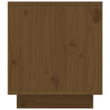 Honey Brown TV Cabinet 110x35x40.5 cm Solid Pine Wood