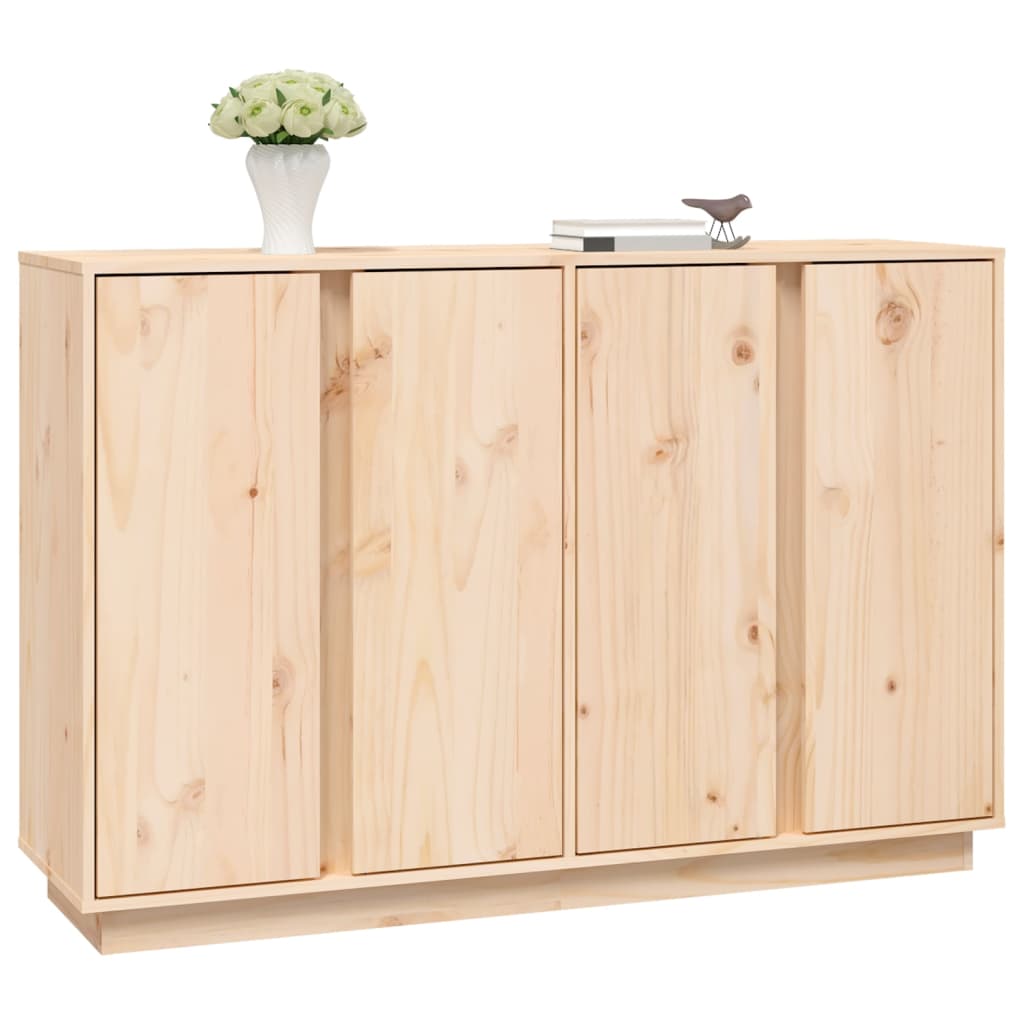 Buffet 120x35x80 cm Bois massif de pin