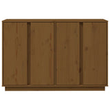 Buffet Marron miel 120x35x80 cm Bois massif de pin