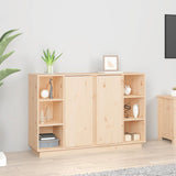 Sideboard 120x35x80 cm Massives Kiefernholz