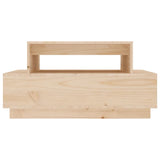 Table basse 80x55x40,5 cm Bois massif de pin