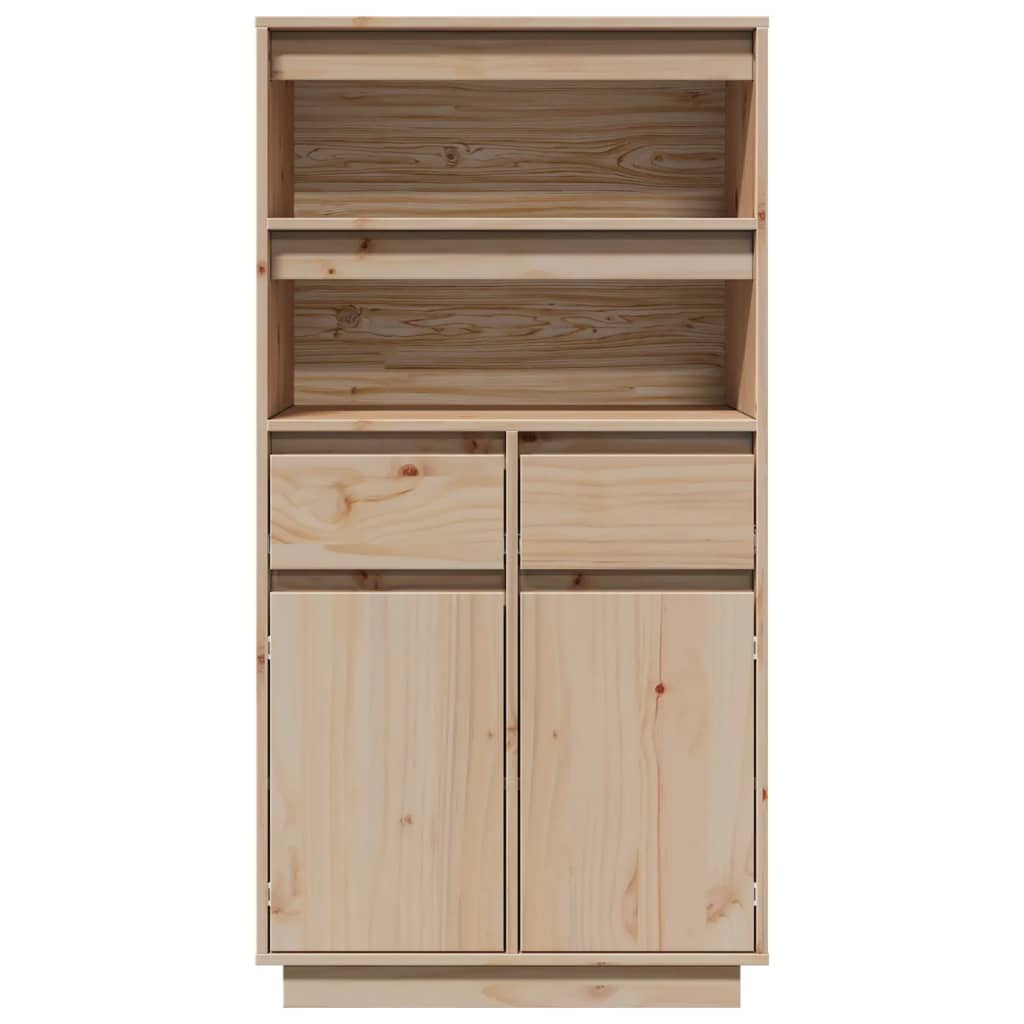 Buffet haut 60x40x116,5 cm Bois massif de pin