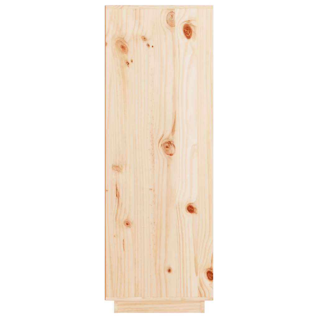 Buffet haut 89x40x116,5 cm Bois massif de pin