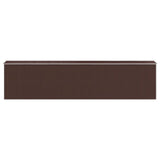 Abri de jardin Marron foncé 192x855x223 cm Acier galvanisé