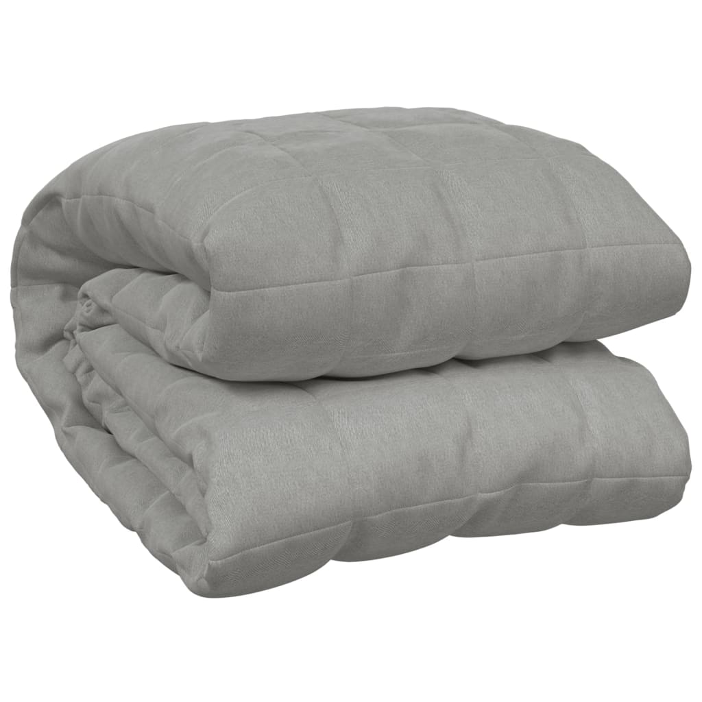 Weighted blanket Grey 220x235 cm 15 kg Fabric