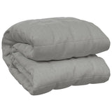 Weighted blanket Grey 220x235 cm 15 kg Fabric