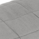 Weighted blanket Grey 220x235 cm 15 kg Fabric